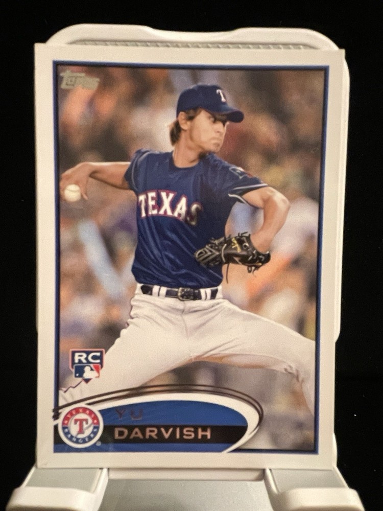 2012 Topps - Yu Darvish #660 Dark Blue Uniform (RC)