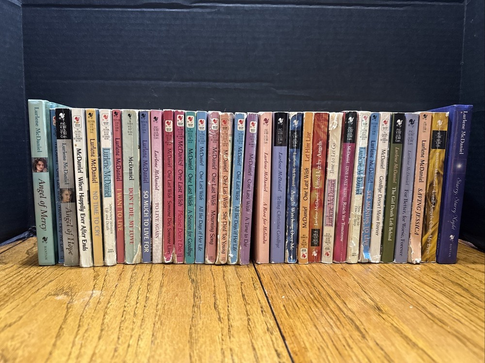 Lot 33 Lurlene McDaniel Books One Last Wish Angels Dawn Jessica Rose PB HB