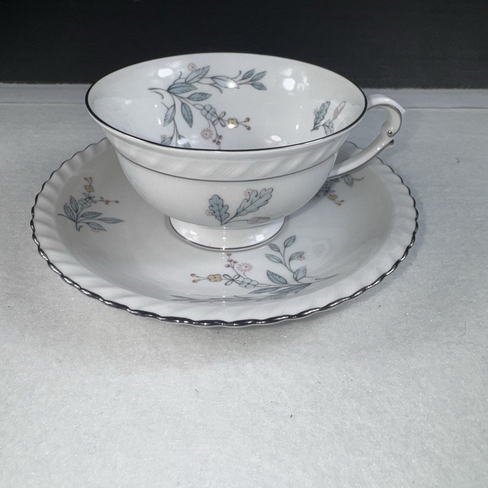 Franconia Krautheim Laurel Oak Bavaria Germany Tea Cup & Saucer Set Vintage