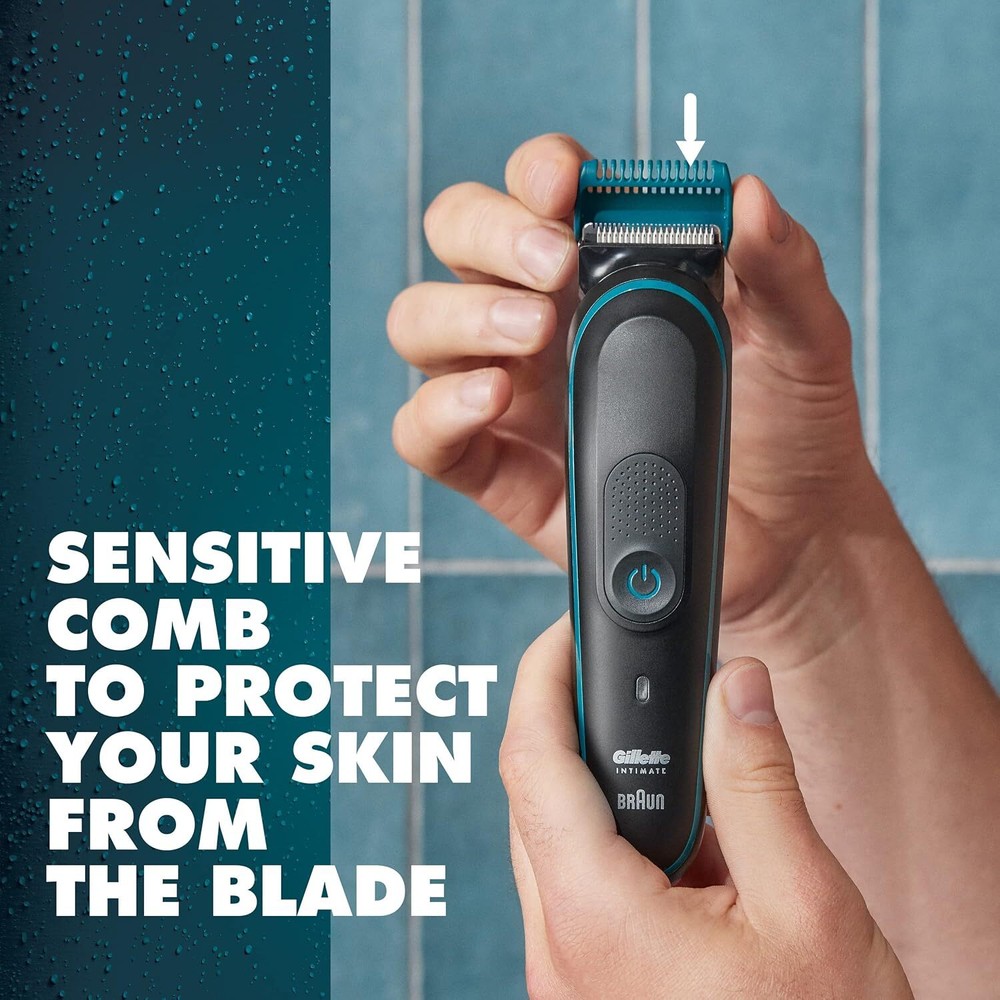 SkinFirst Ball Trimmer for Men Intimate Men’s Manscape Pubic Hair Trimmer
