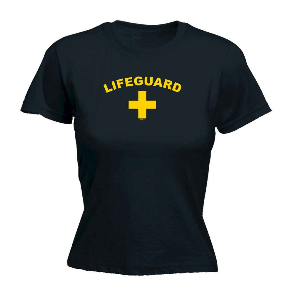 Lifeguard Yellow - Womens T Shirt Funny T-Shirt Novelty gift tshirt