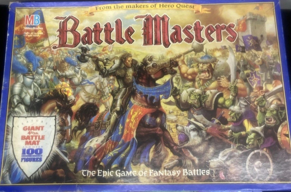 Milton Bradley Battle Masters The Epic Game of Fantasy Battles Appears Complete