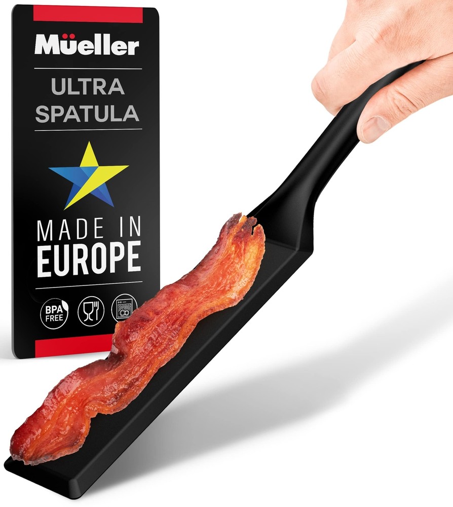 Mueller EuroPhoria Series Spatula, Heat Resistant Nylon Kitchen Turner, Cooki...