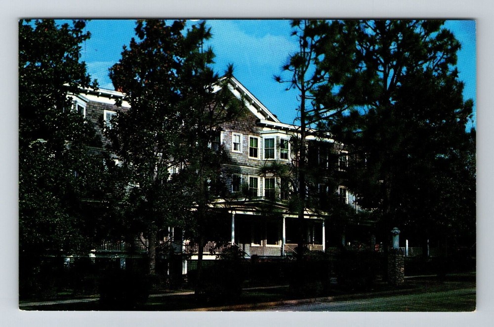 Southern Pines NC-North Carolina, Hollywood Hotel, Vintage Postcard