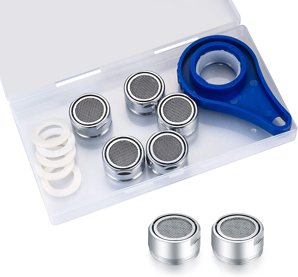 5 Pcs Bathroom Faucet Aerator Replacement Parts Kit, Kitchen Sink Faucet Aerator