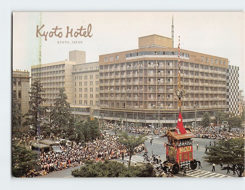 Postcard Kyoto Hotel Kyoto Japan