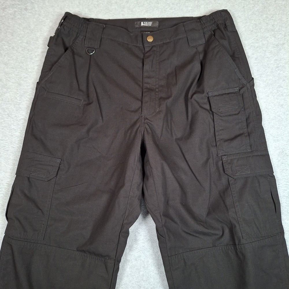 5.11 Tactical Taclite Pro Ripstop Cargo Pants Men 36X34 Black Regular Fit