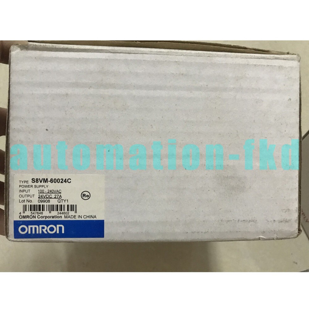 Brand New   S8VM-60024C Switching power DC24V 27A One year warranty  #A6-3
