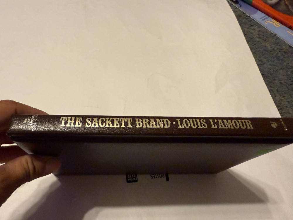 The Sackett Brand By Louis L'Amour Leatherette Hardcover Bantam Books 1981 Book