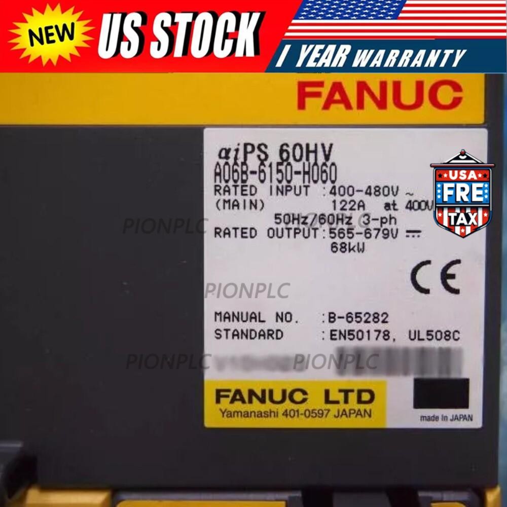 NEW FANUC Servo Amplifier A06B-6150-H060 A06B6150H060