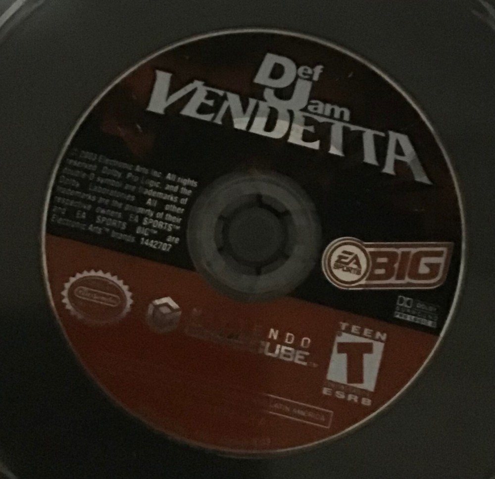 Def jam vendetta GameCube
