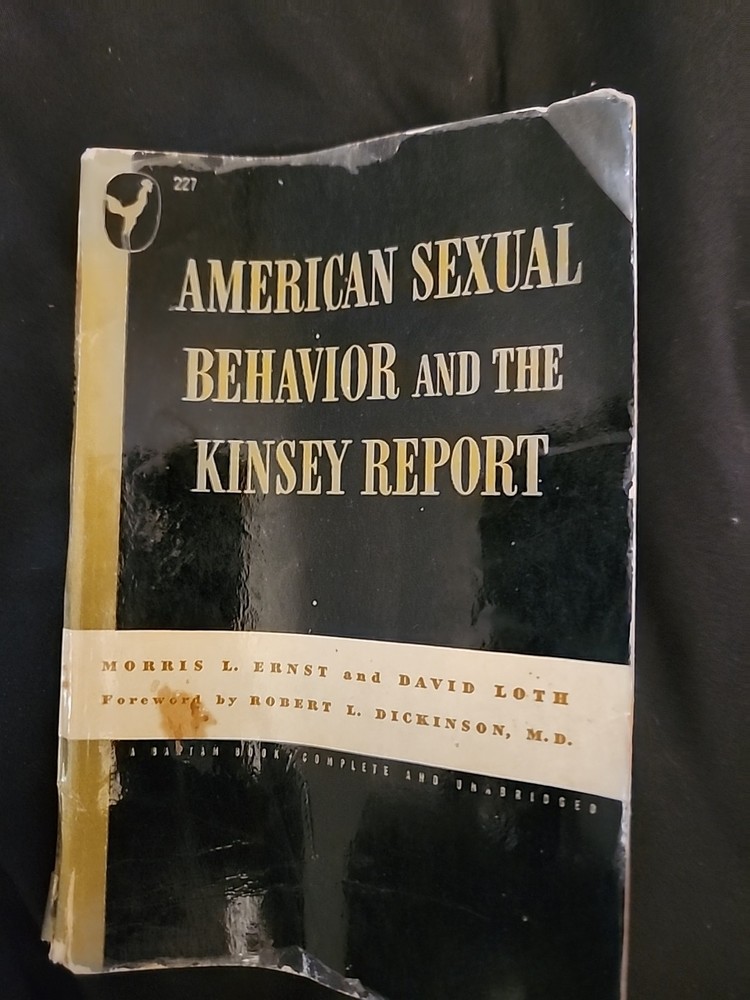 American Sexual Behavior And The Kinsey Report  Paperback 1948