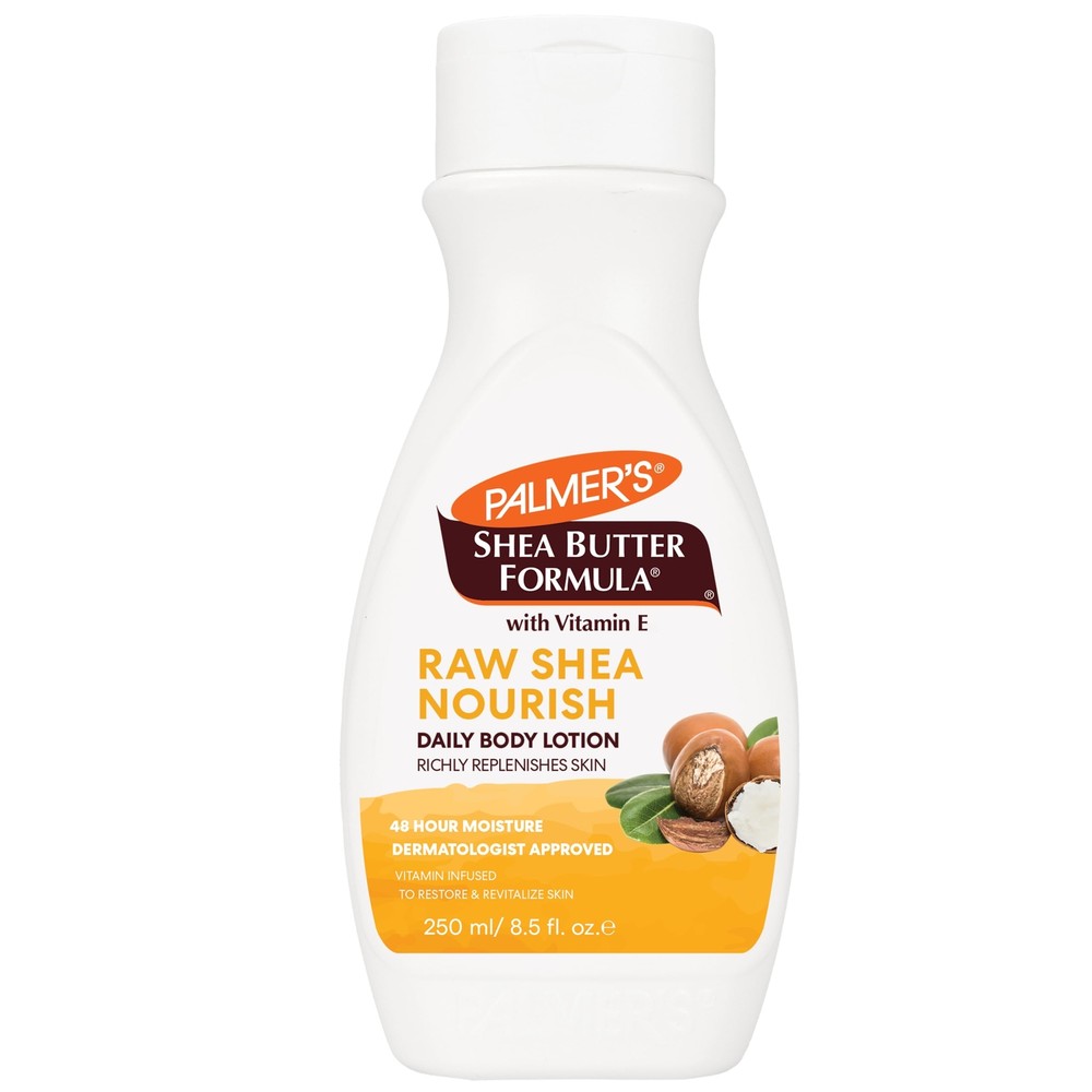 Palmer's Raw Shea Body Lotion for Dry Skin - Hydrating Hand & Body Moisturizer