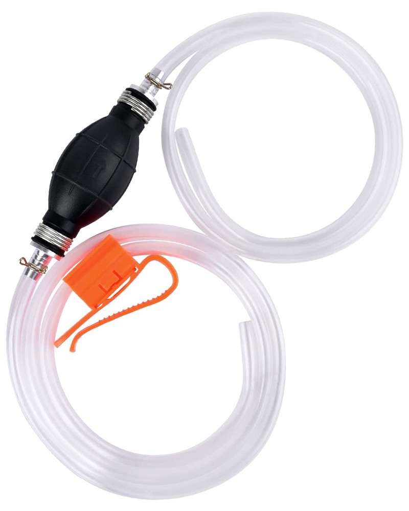 KATUMO Gasoline Siphon Hose, Gas Oil Water Fuel Transfer Pump, 1 pack