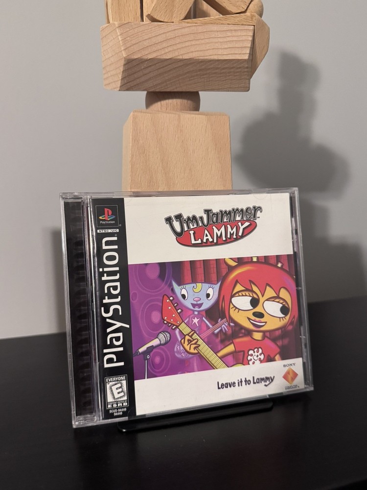 Um Jammer Lammy PS1 CIB Sony PlayStation 1 1999 Complete with Manual SHIPS FAST