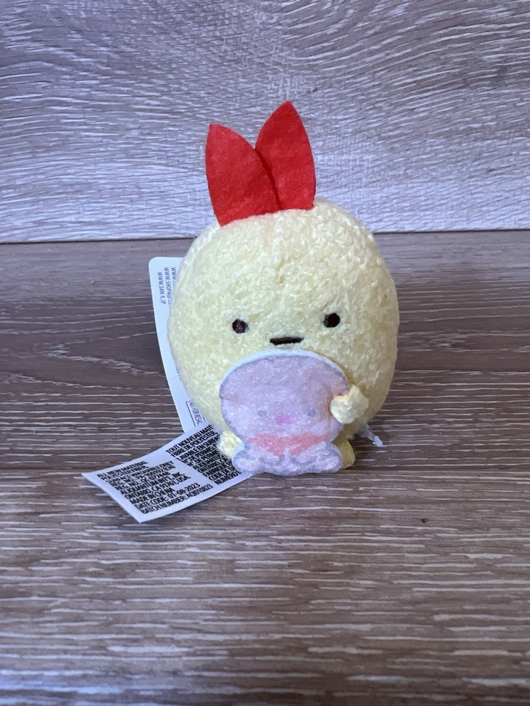 San-X Small Plush Doll Sumikko Gurashi Ebifurai No Shippo NEW