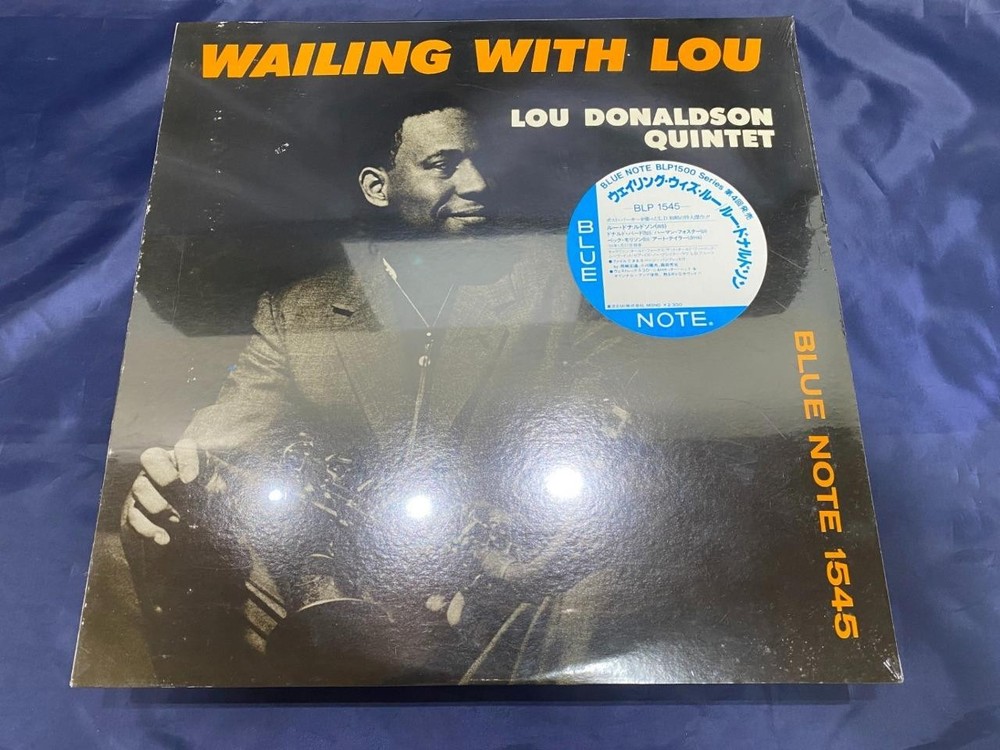 SEALED! LOU DONALDSON WAILING WITH LOU BLUE NOTE BLP 1545 MONO JAPAN Vinyl LP