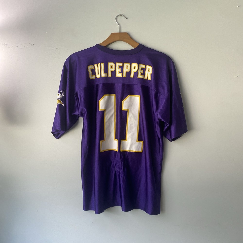 Daunte Culpepper Jersey #11 Minnesota Vikings NFL Football Apparel Mens Size L