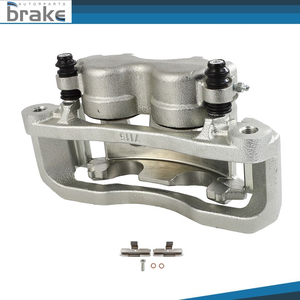 1995-2001 Ford F-250 Front Disc Brake Caliper Driver Side with Bracket