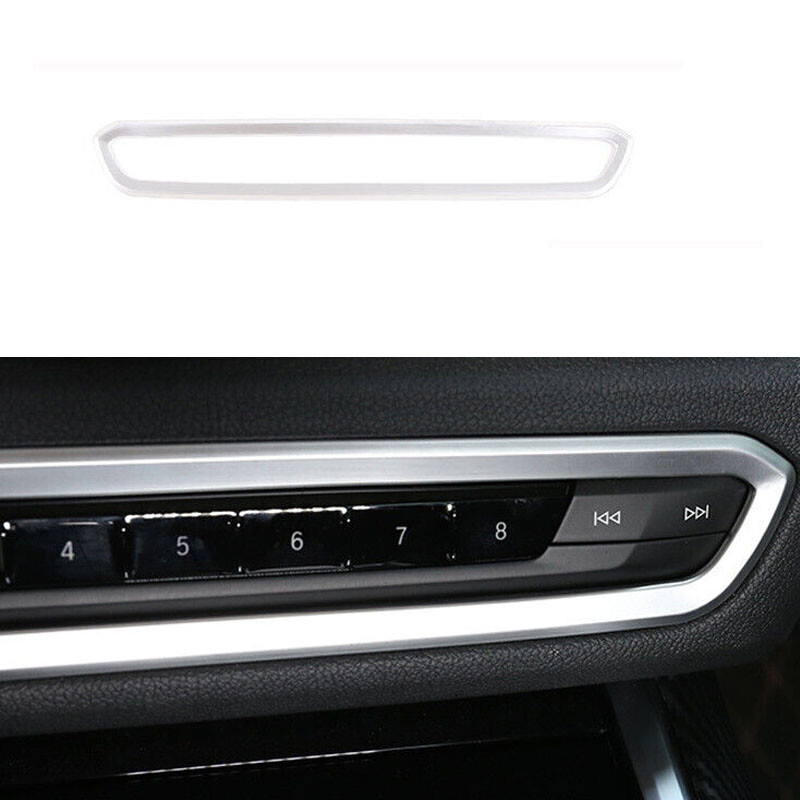 Fit For BMW 3-Series G20 2019-2022 Volume Button Trim Console Control Silver ABS