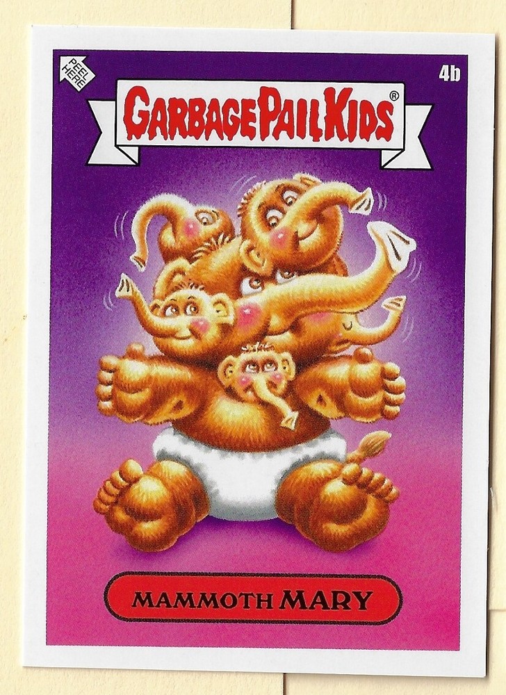 2021 Topps Garbage Pail Kids Mammoth Mary 4b PR1876 Was The Worst