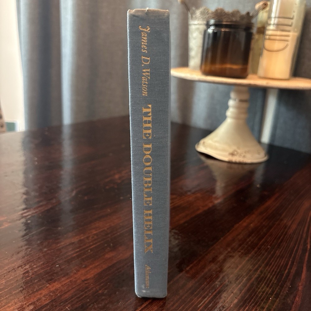The Double Helix by James D. Watson #science #biographyCollectible 1968 print