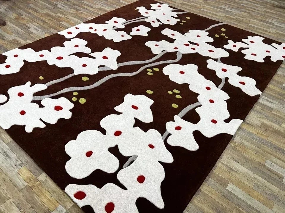 Hand Tufted Modern Wool Rug For Living Room Bedroom Handmade carpet Rug