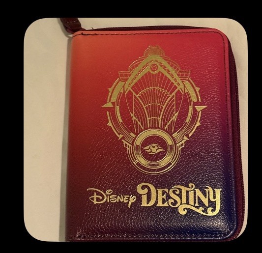 Disney Destiny Maiden Voyage Passport and Card Holder New