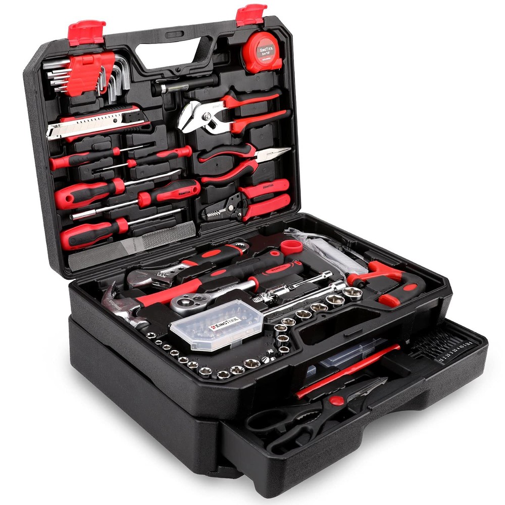 KingTool 325 Piece Home Repair Tool Kit General Home/Auto Repair Tool Set Too...