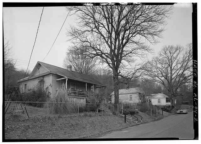 Bessemer Alabama Black Worker Houses Morgan Road 1900s TCI US Steel Camp