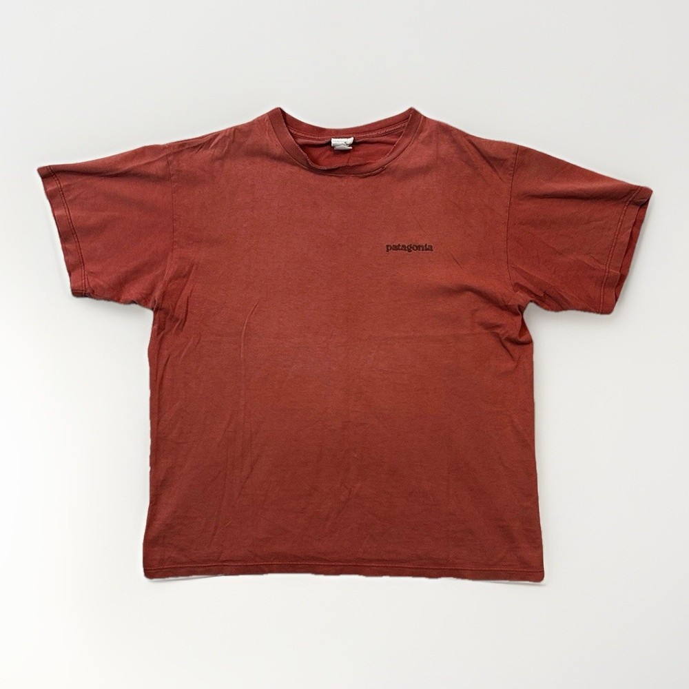 Patagonia Vintage Promo T-Shirt Japan Limited Hokusai Wave Size M Salmon