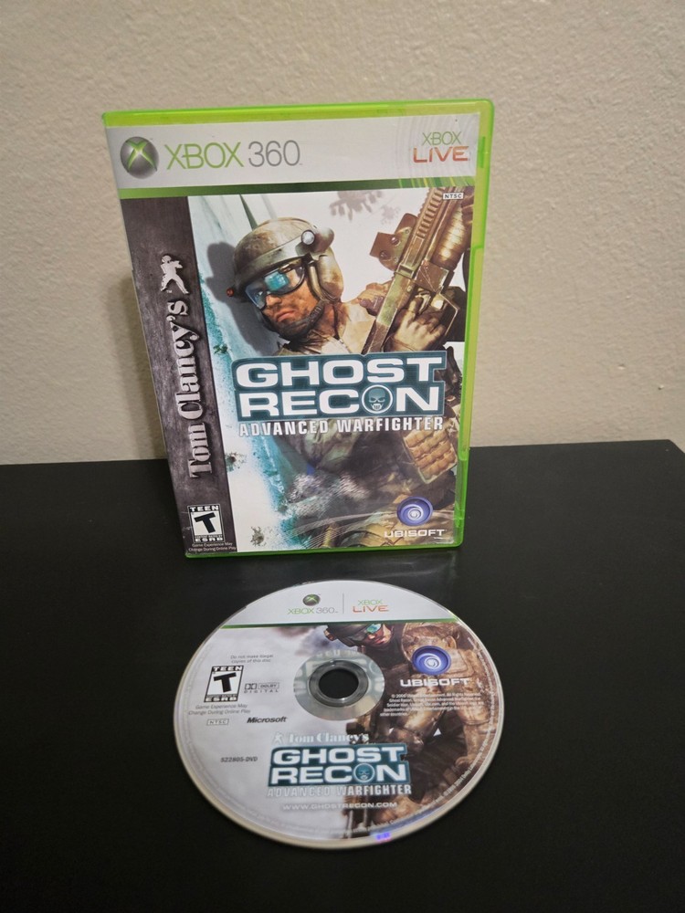 Tom Clancy's Ghost Recon: Advanced Warfighter (Microsoft Xbox 360, 2006) TESTED