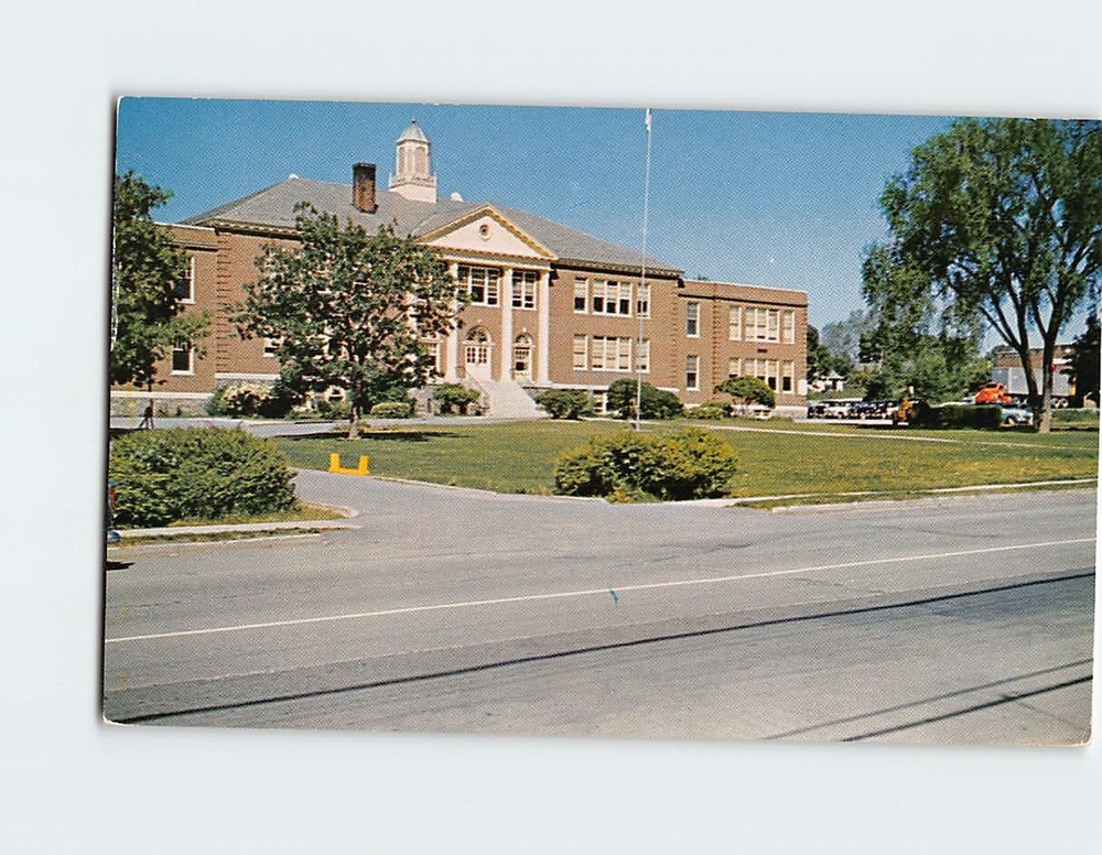 Postcard Arlington High School Poughkeepsie New York USA