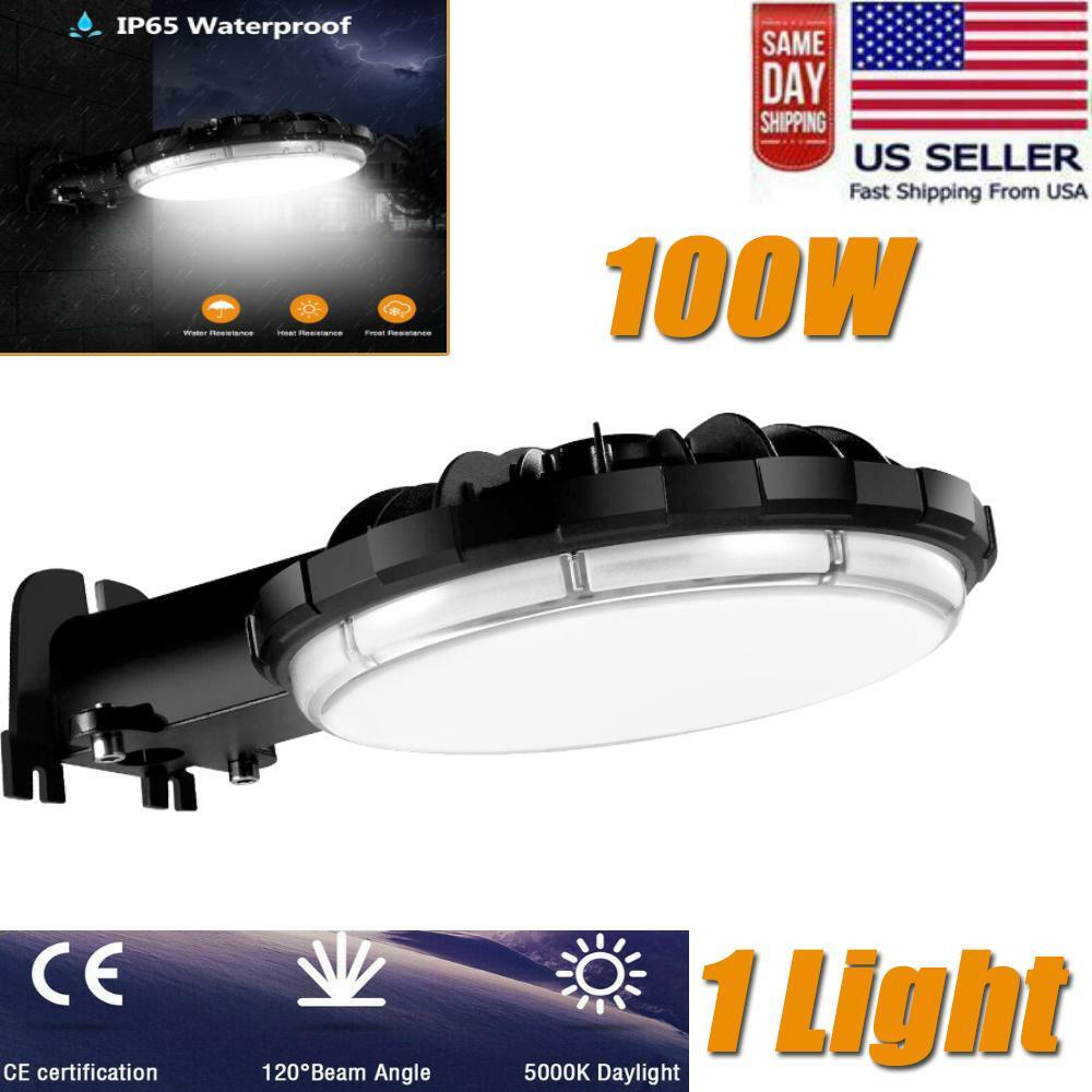100W LED Barn Light Yard Street Outdoor Security Lights Dusk To Dawn Flood Light