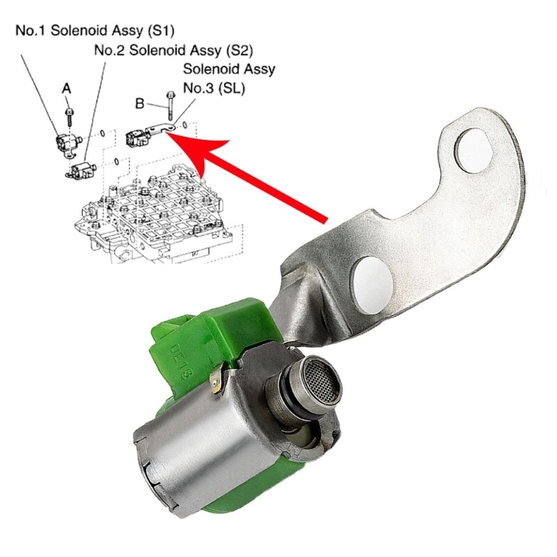 TCS51 2N1178 576563 Transmission Control Solenoid Valves Compatible with TCS41 TCS118 A246E
