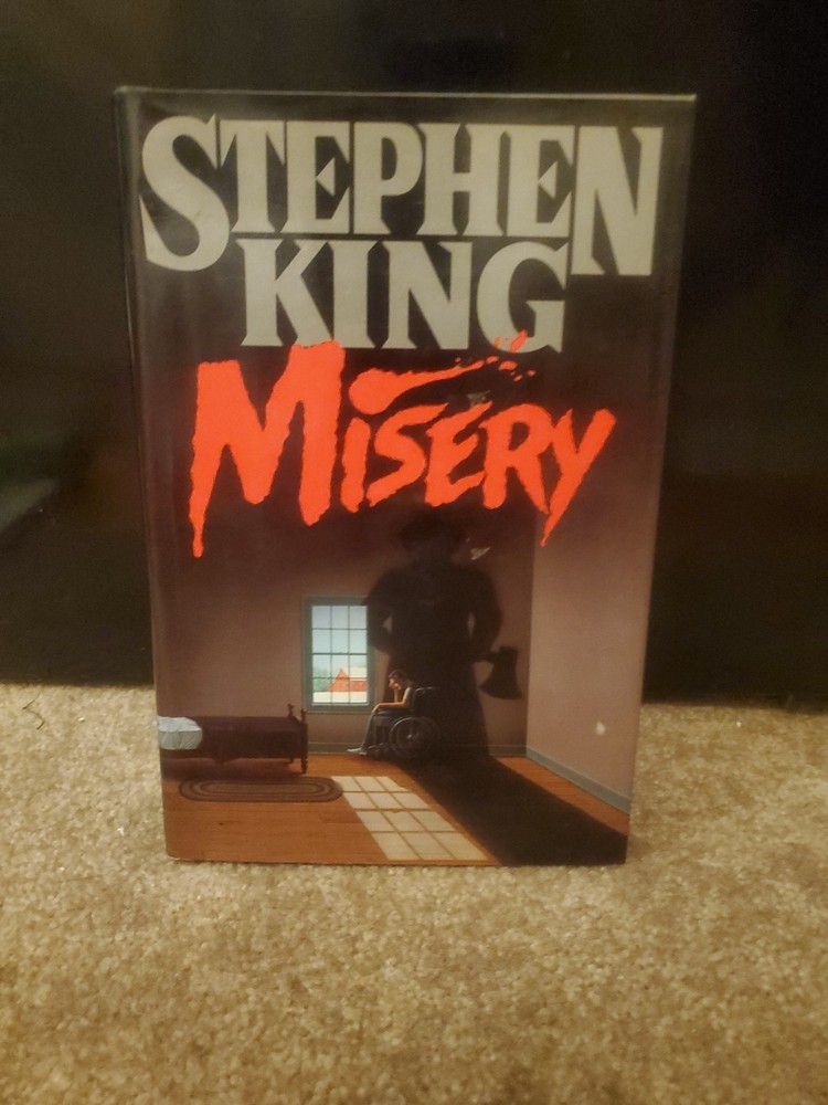 Misery Hardcover Book 1987 by Stephen King 1st Edition 1st Printing