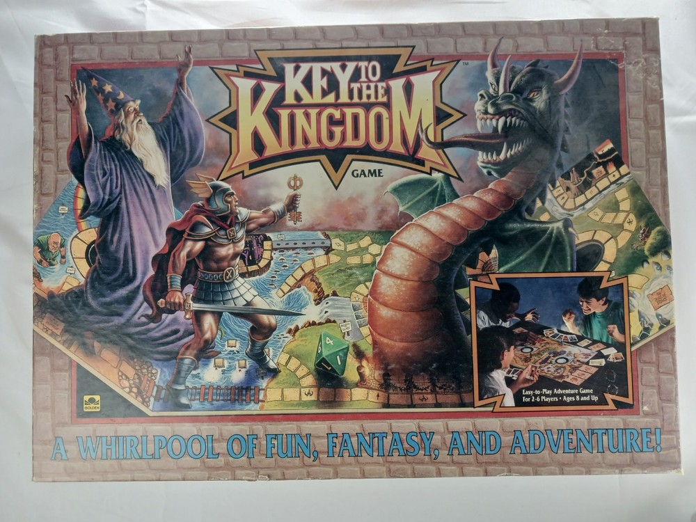 VINTAGE Key to the Kingdom Game EXCELLENT Condition, READ* 1992 Fantasy Medieval