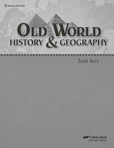 Old World History & Geography, Grade 5, Abeka 2009 History Series, Maps & Ac...-image