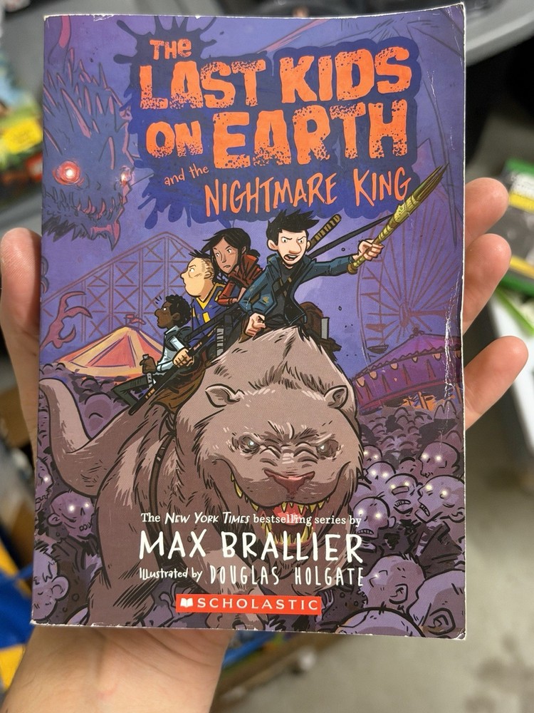 The Last Kids on Earth and the Nightmare King - paperback Brallier, Max