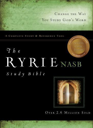 Ryrie Study Bible : New American Standard Bible, Burgundy, Genuine Leather, R...
