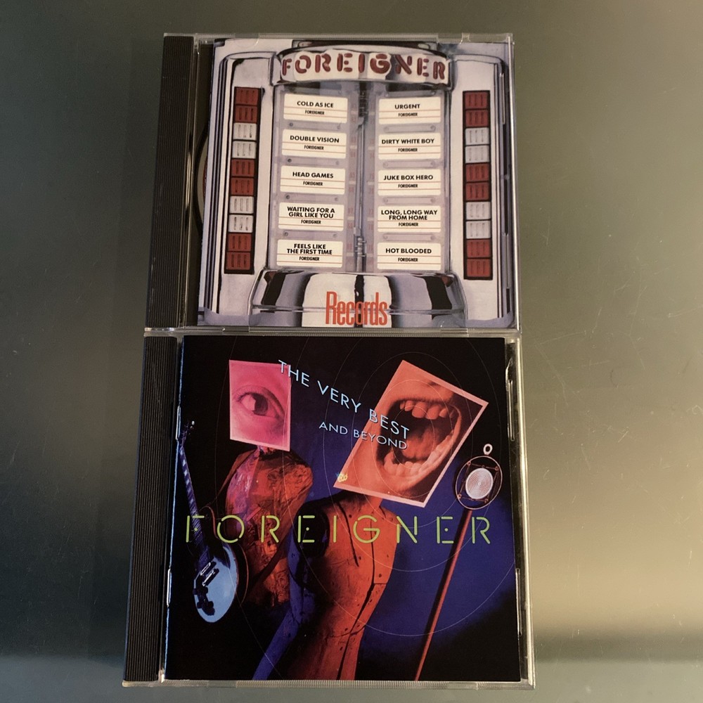 Foreigner 2 💿 LOT: The Very Best and Beyond & Records | VG+ | Fast 🚚
