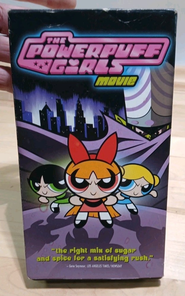 The Powerpuff Girls Movie 2002 VHS Slip Sleeve, Cartoon Network