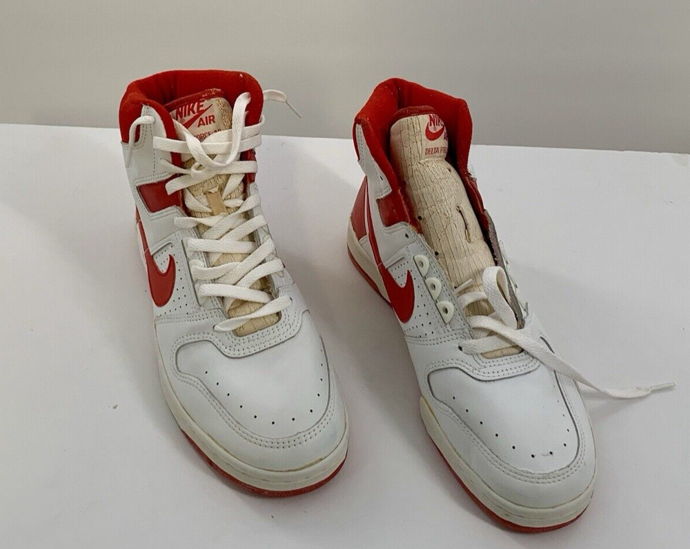 Vintage 1987 Nike Delta Force AC High without box & dry-rot insoles Men Us12.5