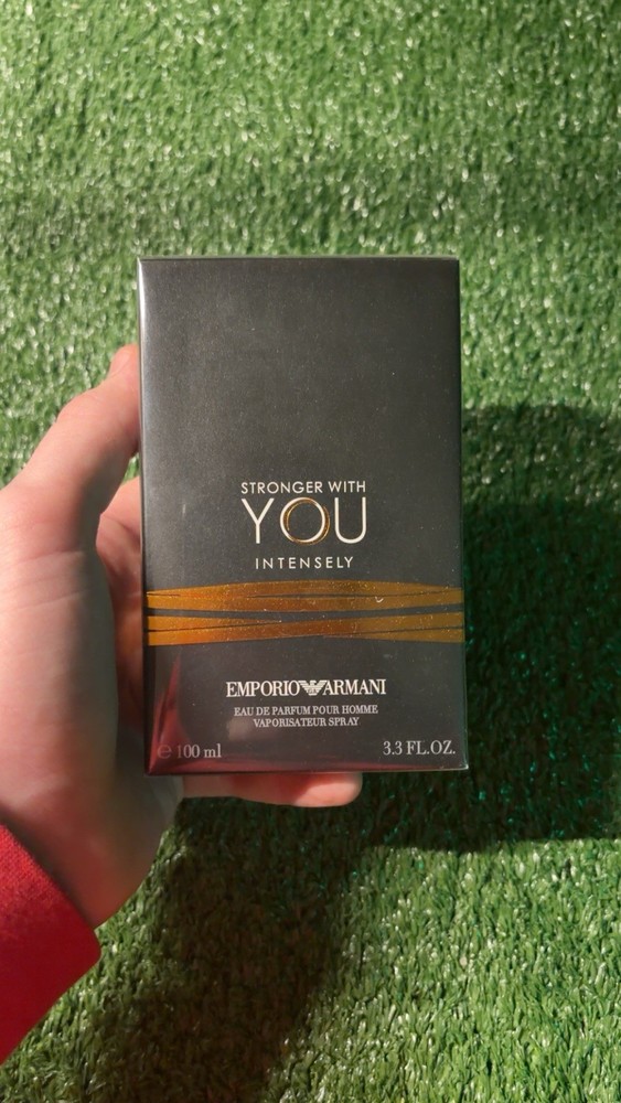 Stronger With You Intensely by Giorgio Armani 3.4oz Eau de Toilette for Men