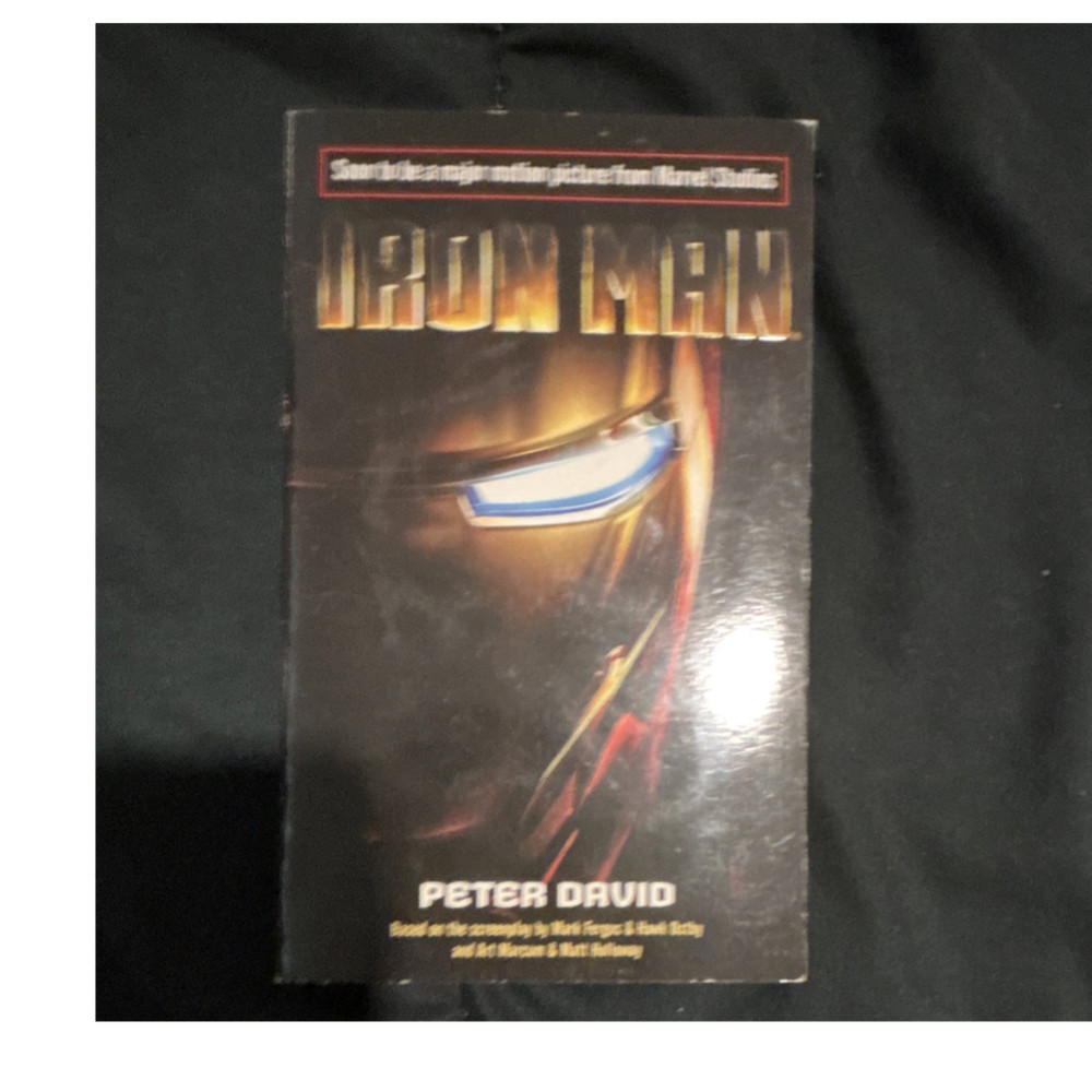 Marvel Iron Man by Peter David Paperback 2008 Del Rey Books English Media Tie-In