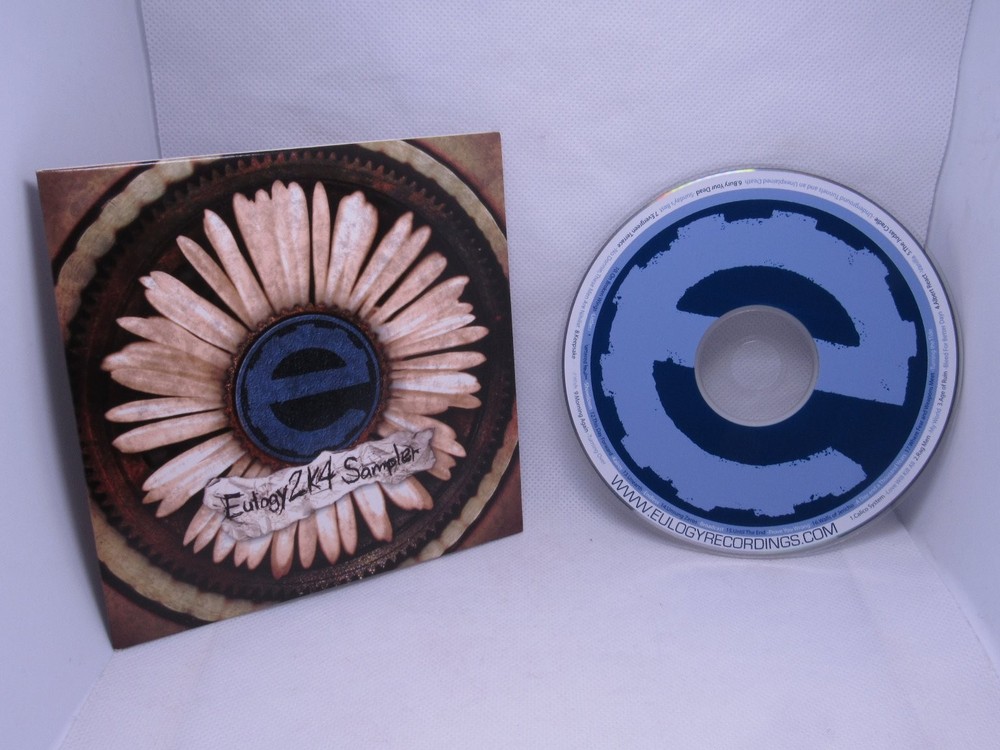 Eulogy 2K4 Sampler CD 2004 Hardcore Metalcore Compilation Eulogy Recordings