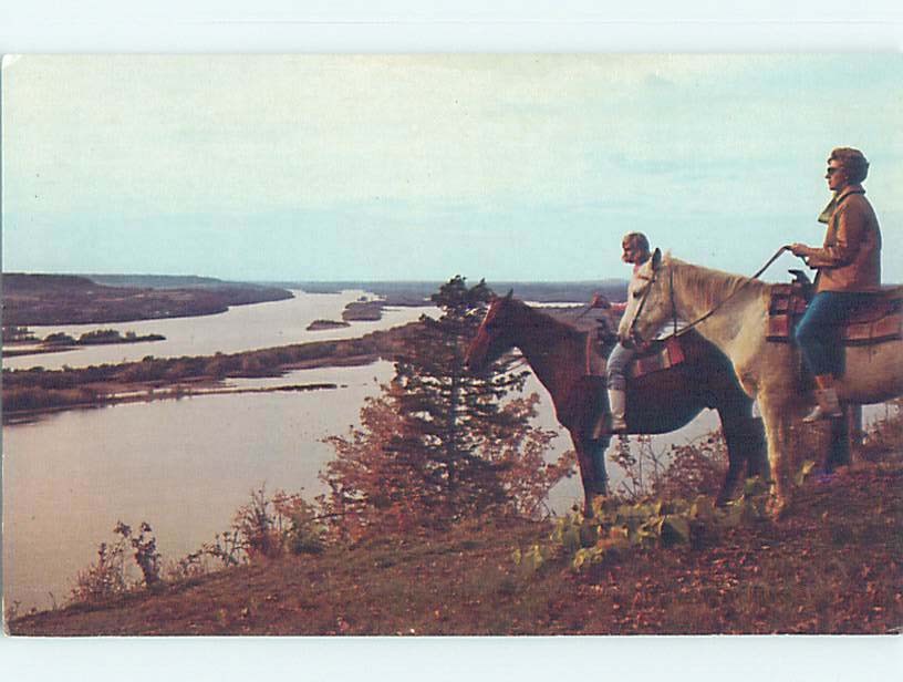 Pre-1980 LODGE SCENE Galena Illinois IL m/09 AE0683