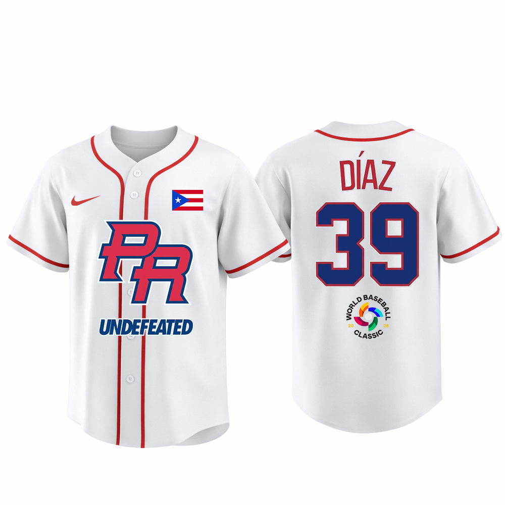 Personalized 2026 World Baseball Classic Puerto Rico Team