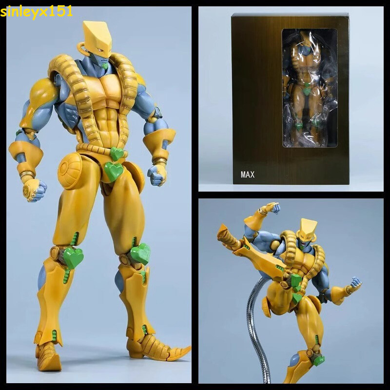 JoJo's Bizarre Adventure The World Figures Model 25cm PVC Joint Mobility Toys