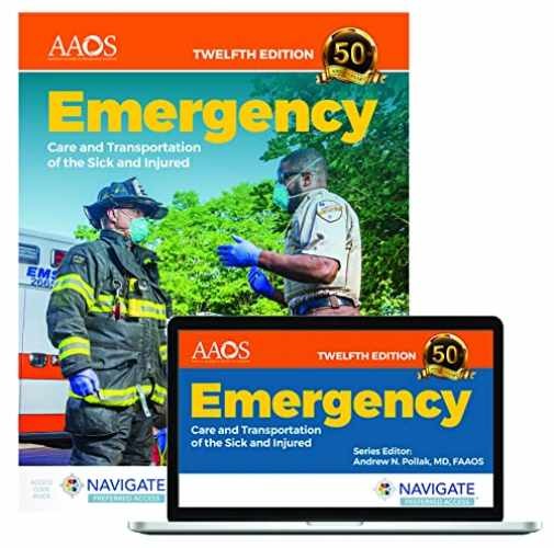 Emergency Care and Transportation of - Paperback, by American Academy of - New g-image